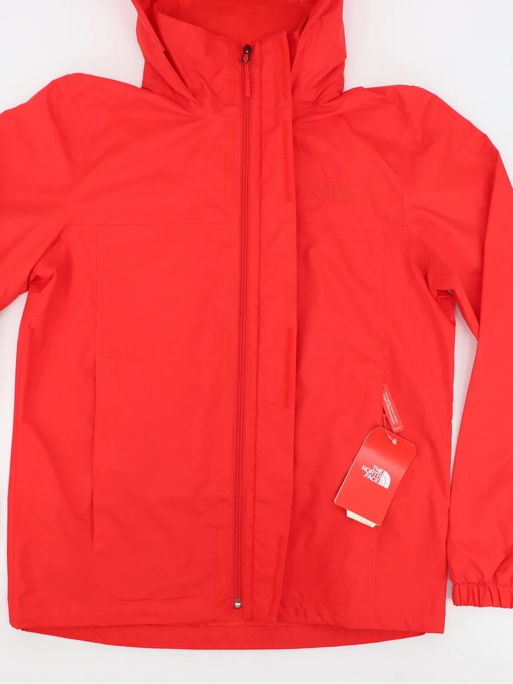 Brand New The North Face XXL Men’s Resolve 2 Hooded Jacket Fiery Red